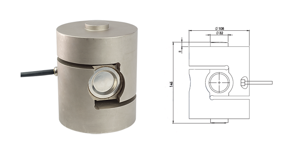 SCX Baskı Tip Load Cell